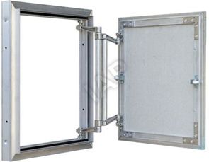 Access hatches under tiles Access hatches under tiles