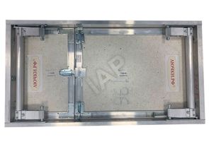 Hatch under tiles Push Sekret-Light, 2 doors Hatch under tiles Push Sekret-Light, 2 doors