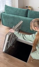 Floor hatch Self-lifting invisible hatch, corner Floor hatch Self-lifting invisible hatch, corner