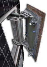 Access hatches under tiles Access hatches under tiles